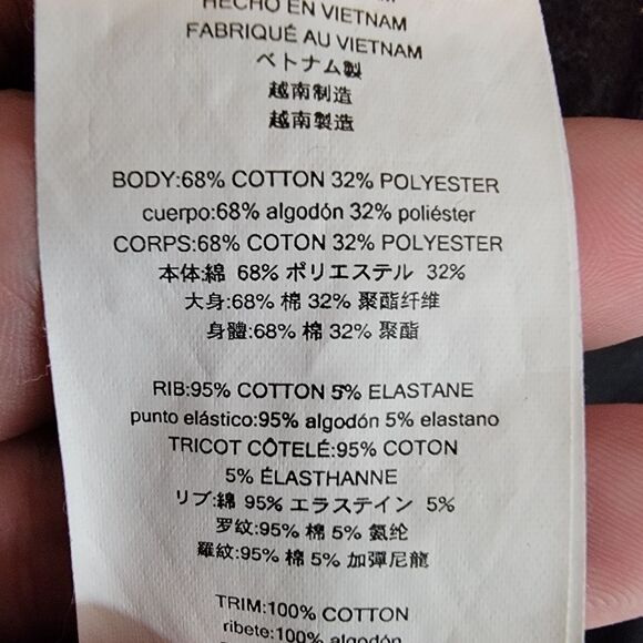 Reason brand Nyc "Rain Makers Club" black sweatshirt size xl - Picture 8 of 8